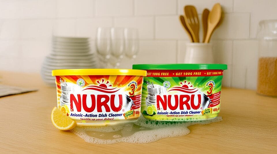 Nuru Anionic Action Dish Cleaner