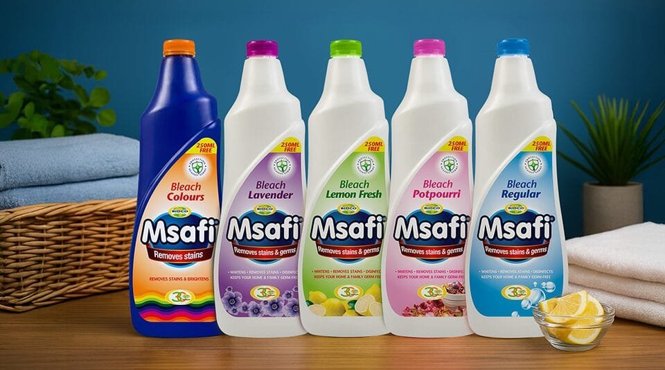 Msafi Color Bleach Designed to clean and preserve colorful fabrics without fading