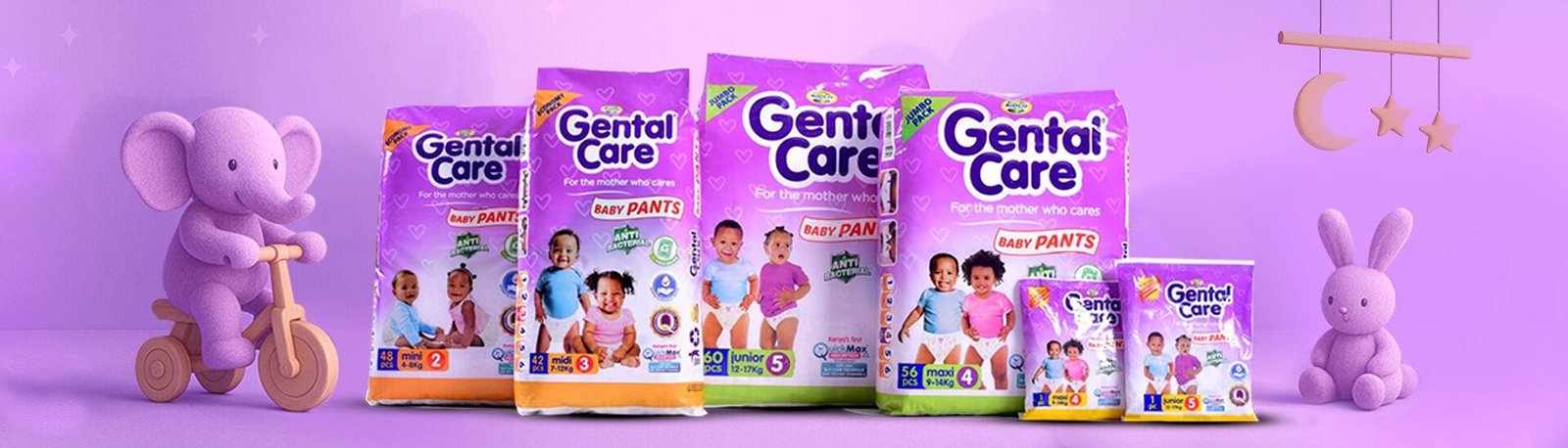 Gental Care Products Banner Image