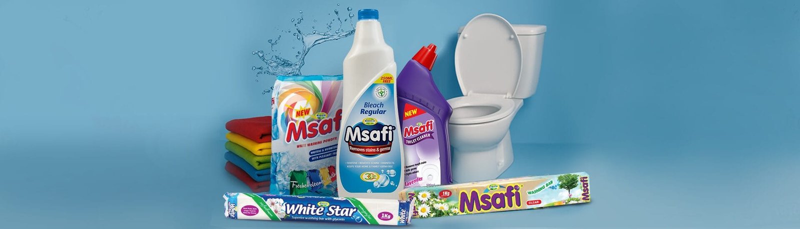 Msafi Cleaning Products Banner Image