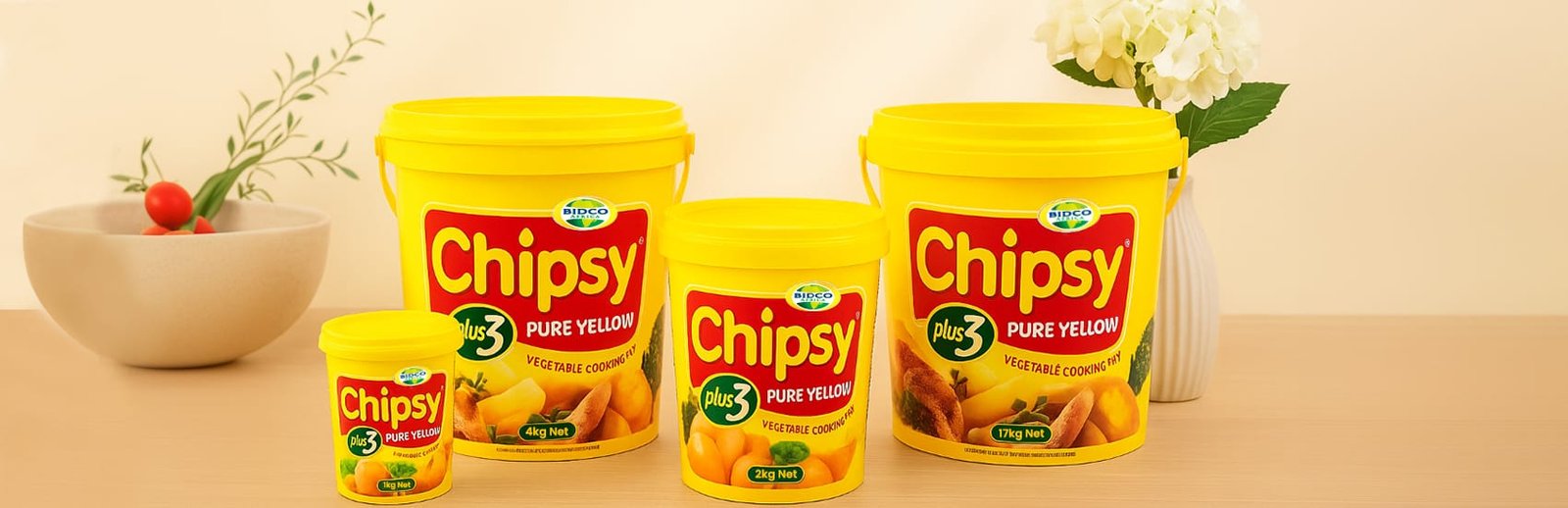 Chipsy Vegetable Cooking Fat Banner Image