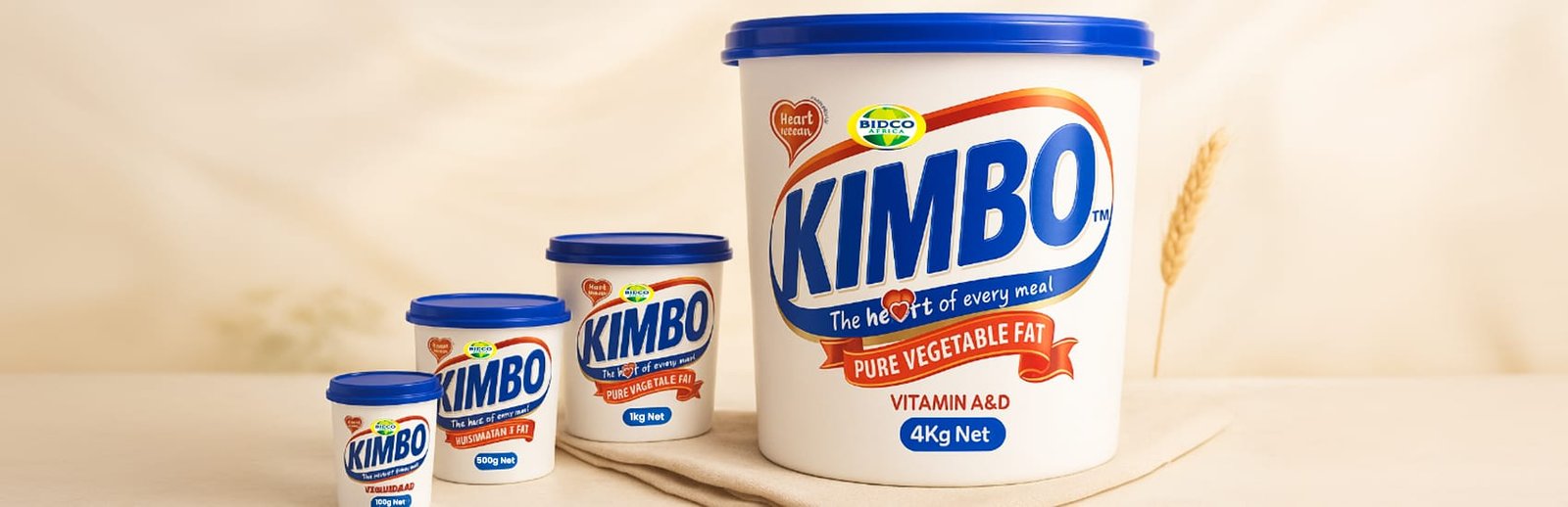 Kimbo Pure Vegetable Fat Banner Image