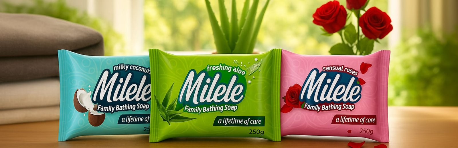 Milele Bathing Soap Banner Image