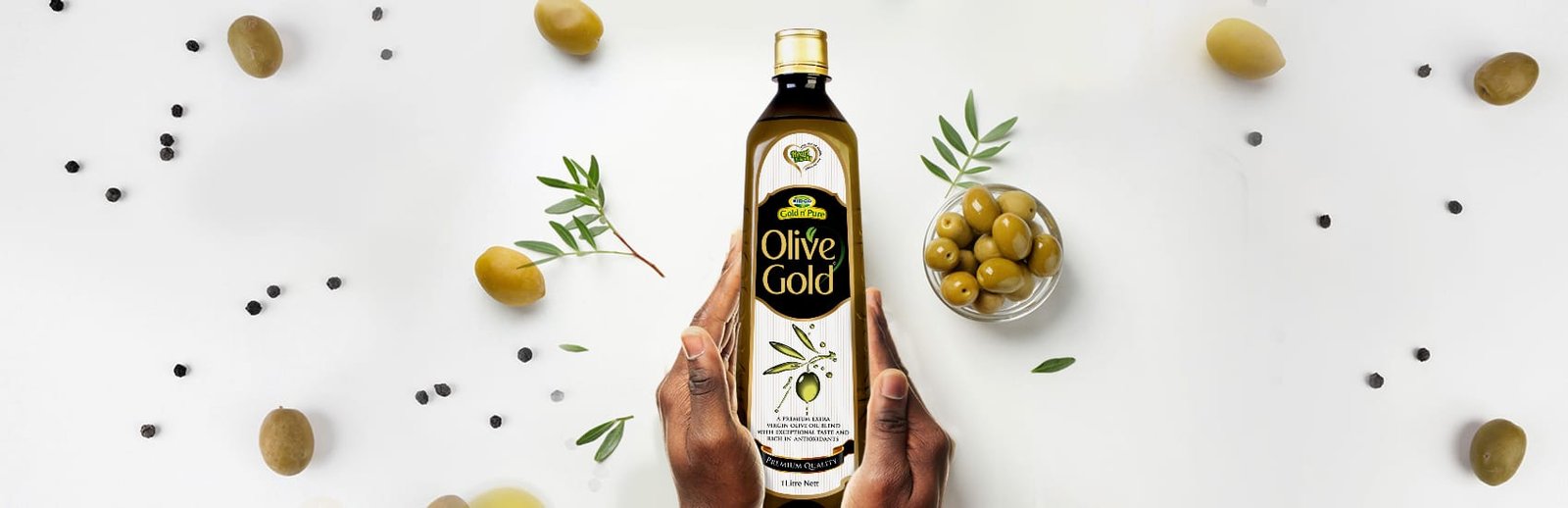 Olive Gold Banner Image