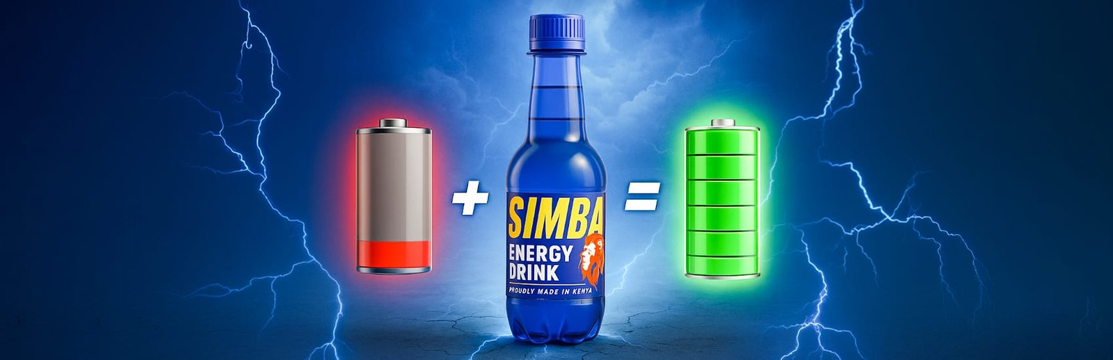 Reaktor Simba Energy Drink Banner Image