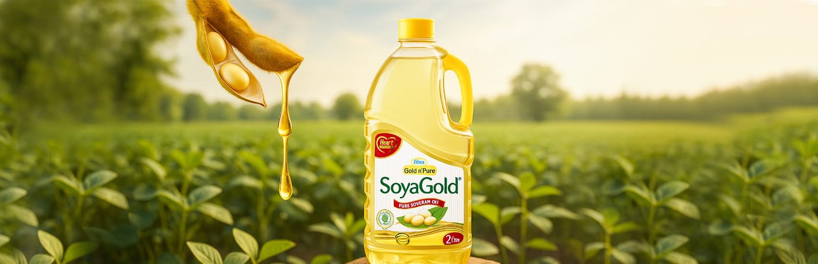 Soyagold Pure Soybean Cooking Oil Banner Image