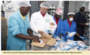 Bidco Africa opens new detergent factory in Thika
