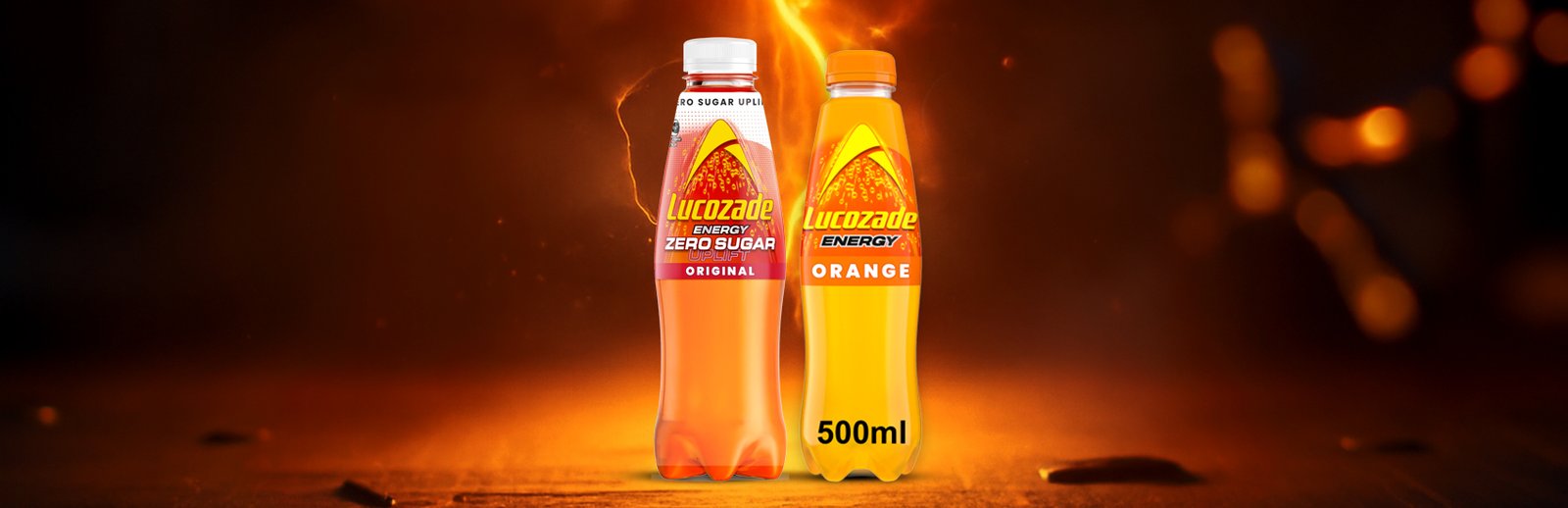 Lucozade Energy Drink Banner Image
